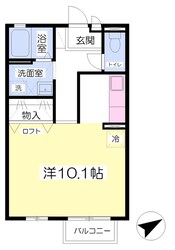 セジュールリーベの物件間取画像